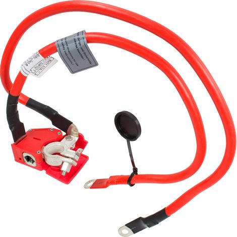 BMW 1 F20 2010 - terminal positivo de la bater铆a (1/2)