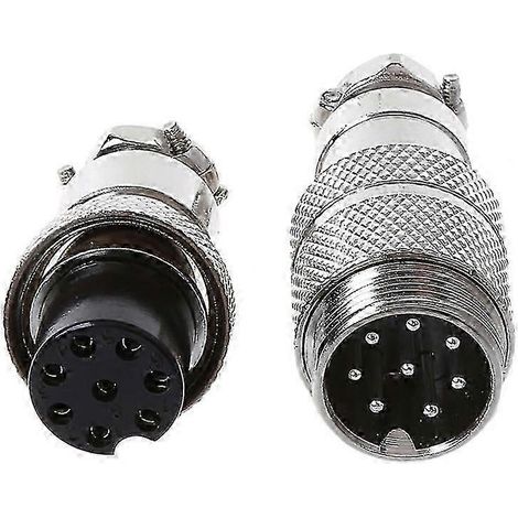 Gx16 Verschraubbarer Luftfahrt-Stecker, männlich/weiblich, 2/3/4/5/6/7/8-polig-8P (1/5)