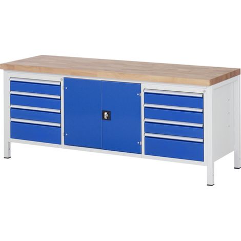Etabli modèle 8909, L 2000 x P 900 x H 840mm