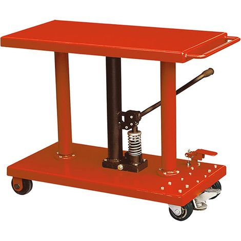 Table de travail hydraulique 455kg - Plateau 915x460mm - Hauteur 1220mm - Support de travail mobile - MD1048 (1/5)