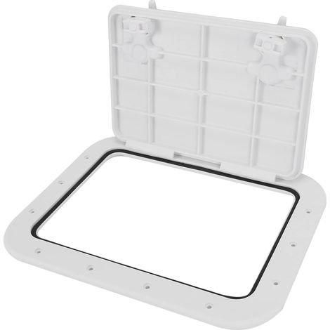 425-315 mm Trappe de bateau ABS Access/Trappe de pont pour yacht RV Bouton de distance antidérapant Accessoires de bateau anti-âge