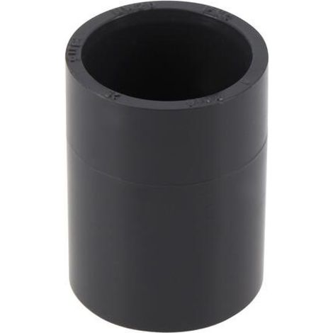 Manchon PVC pression femelle-femelle Ø25, lot de 10