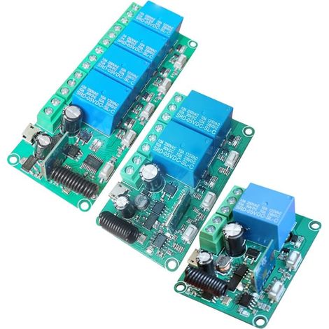Module Commutateur Relais Zigbee - 1 Canal - Métal - Contrôle Vocal Et Application - Domotique Tuya - 39x53x19mm (1/5)