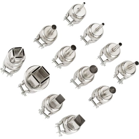 Kit 12 buses pour pistolet à air chaud, accessoires de réparation pour station de soudage 850, outil de rechange (1/5)