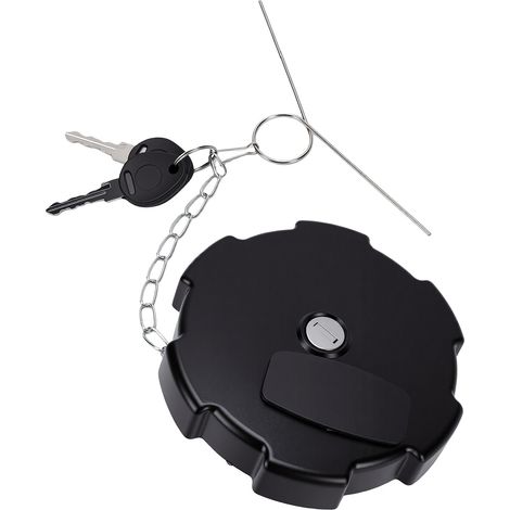 Bouchon de réservoir de carburant de verrouillage de camion, couvercle de réservoir de carburant de remplacement pour Volvo FH FL 20392751 avec 2 clés (1/5)