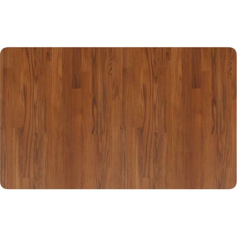 Maison Exclusive - Piano Bagno Marrone Scuro 100x60x2,5cm Legno Massello Trattato (1/4)