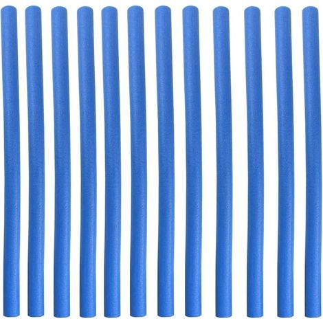 12 Manches Protecteurs de Poteau pour Trampoline, Bleu de 35,4 Pouces, Essentiel pour Les Accessoires de Sécurité du Trampoline (1/5)