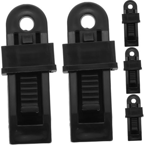 5 Stück Zeltclips Aus Robustem Kunststoff Mit