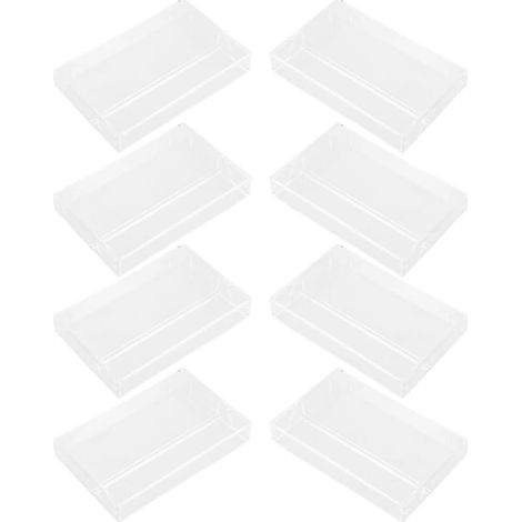 Stück Pack Durchsichtige Musikkassettenbox aus Robustem Pp (1/5)