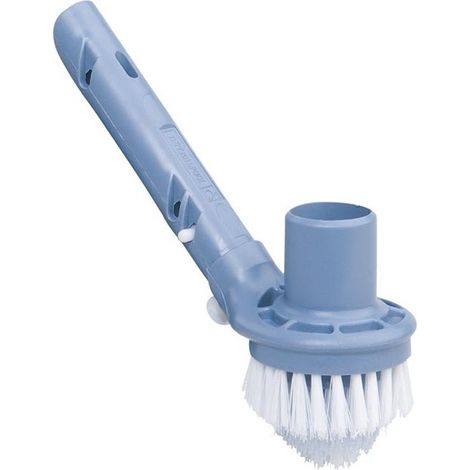 Cepillo para Esquinas de Piscina con Aspiración  Limpieza Completa
