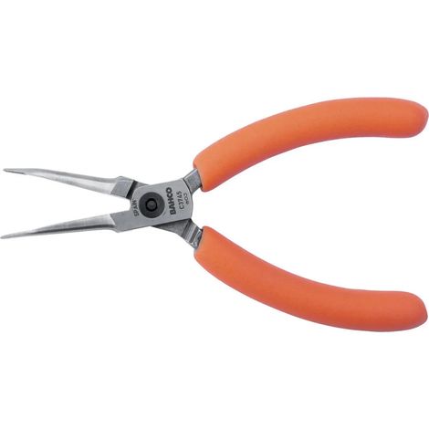 Pinza Bahco compact needle nose pliers punta piegata 45 gradi 141 mm