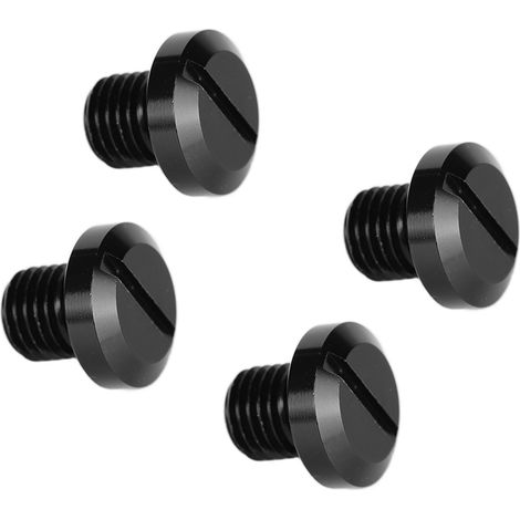 Rondelles bouchons M10x1.25 pour rétroviseurs moto, 4 pièces en aluminium CNC, remplacement vis de rétro pour Yamaha MT-09, capuchons de trou fileté, accessoires robustes. (1/5)