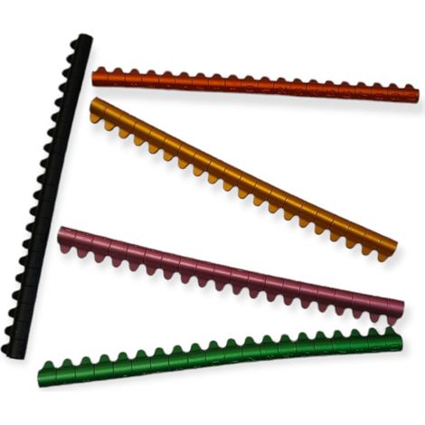 100 bagues en métal ø 4mm pour perruches, différentes couleurs - animallparadise (1/5)