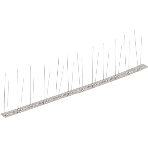 vidaXL Set de 20 hileras pinchos contra pájaros y palomas 2 filas 10 m (1/2)