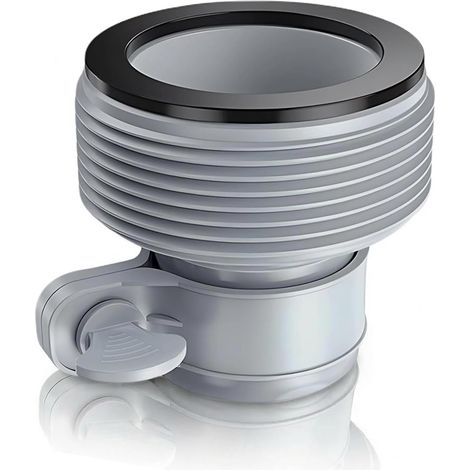Adaptateur Tuyau Piscine B, Adaptateur de Tuyau de Piscine pour piscines INTEX, Raccord Pompe Piscine, Adaptateur de Conversion de Tuyau B pour Raccords de 1,5/1,25"