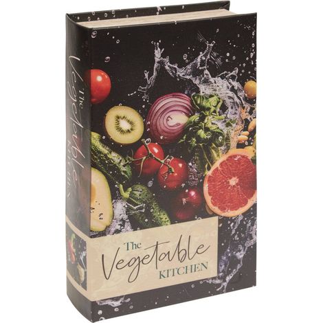 Boîte livre déco rectangulaire Josh 18x27cm Légumes - Atmosphera créateur d'intérieur (1/3)