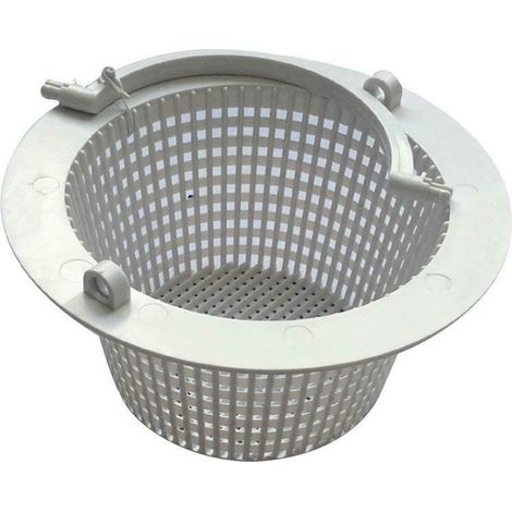 Panier d'écumoire de piscine en plastique Panier d'écumoire de remplacement universel (1/4)