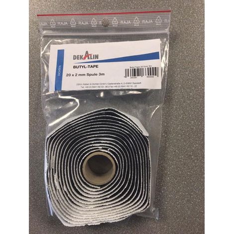 Ruban butyle Dekalin étanche 20 mm longueur 3 m