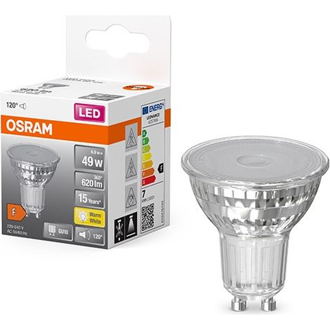 LAMPARA LED SPOT 827 GU10 620LM 2700K BC