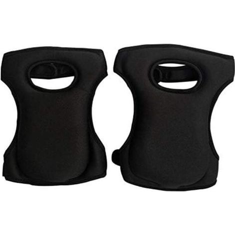 Noir,GenouillèRes de Jardinage, GenouillèRes pour le Nettoyage de Jardinage, GenouillèRes à Sangles RéGlables pour le Nettoyage des (1/5)