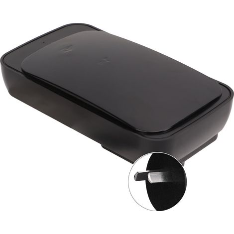 Sonnette sans fil avec bouton tactile, 38 sonneries, 4 niveaux de volume, étanche IP44 et lumière LED pour maison ou appartement (prise australienne). (1/5)