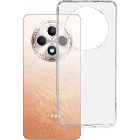 Schutzhülle für Oppo Reno 12 F 5G  12 FS 5G (transparente Rückseite + Glas) (1/5)