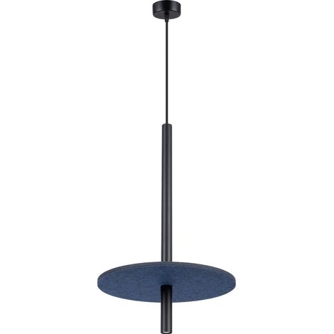 Hängelampe Feltro Marineblau/Schwarz 1xG9 30cm Sollux (1/5)