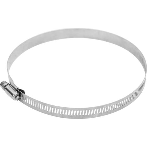 Colliers de serrage pour fixation de tuyaux et tubes acier inoxydable 304 argenté lot de 6 (1/5)