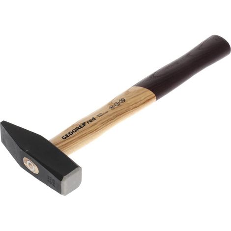 Marteau Europe centrale avec manche en bois, Poids de la tête 800 g, Marteau avec manche en frêne, Outil, Forgé, R92100032 (1/5)