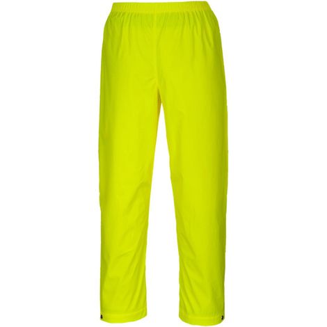 Pantalones de lluvia con cintura elástica completa Sealtex Classic S451 XXL Amarillo
