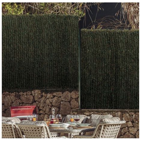 NORTENE Haie artificielle tricolore 1 x 3 m - feuillage décoratif - effet naturel (1/3)