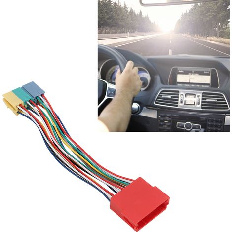 Mini-ISO-Stecker-Radioadapter, Verlängerungskabel und CD-Kabel für Audi A2 A3, Audi A4 A6 TT (1/5)