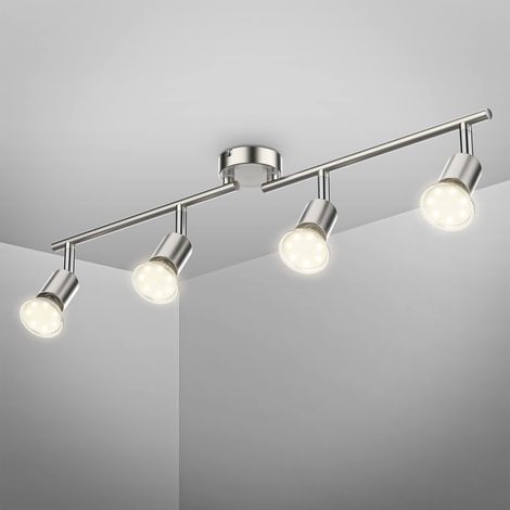 plafonnier LED 4 spots pivotants (1/5)