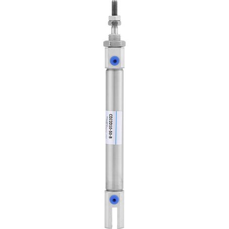 Vérin pneumatique double effet en acier inoxydable 2" (50,8 mm) - Pression max. 1 MPa (1/5)