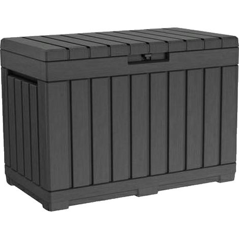 Cassapanca Keter kentwood 190 l richiudibile resistente (1/3)