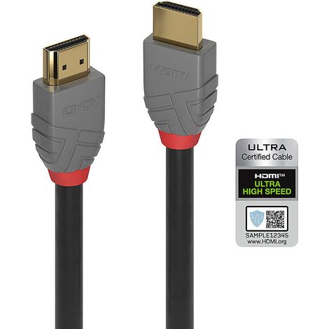LINDY 0.5m Ultra High Speed HDMI Kabel HDMI Stecker an Stecker (36951)