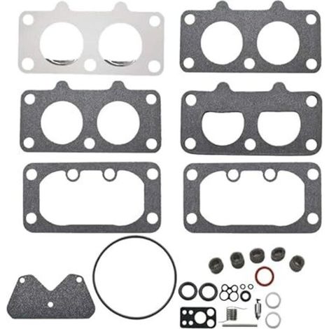 Kit de révision de carburateur compatible avec moteurs Briggs & Stratton modèles 797890, 792455, 499811, 499812, 699735 (1/4)
