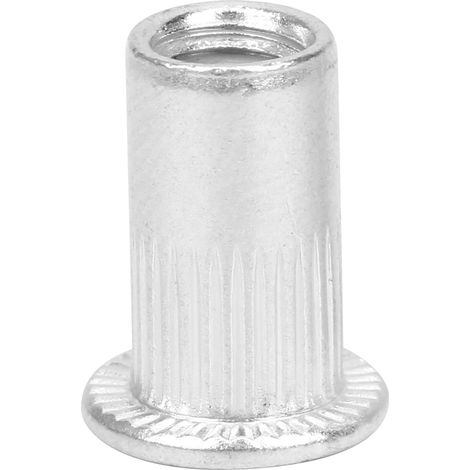 100 Pièces écroua a Sertir M5 Insert Fileté Metal, écrou à Rivets Aveugles écrou à Rivets Inserts en Aluminium écrous à Rivets Filetés Insérer des écrous Intégrés (1/5)