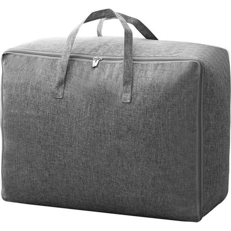Grand Sac de Rangement 105L, Rangement Sous Lit Pliable Closet Organizer Sac de Rangement pour Couette Imperméable avec Poignées Renforcées pour Édredons Couvertures Oreillers Vestes (1/5)
