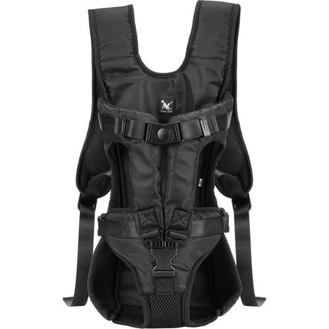 Sac à Dos de Transport pour Chiens - Noir S (1/3)