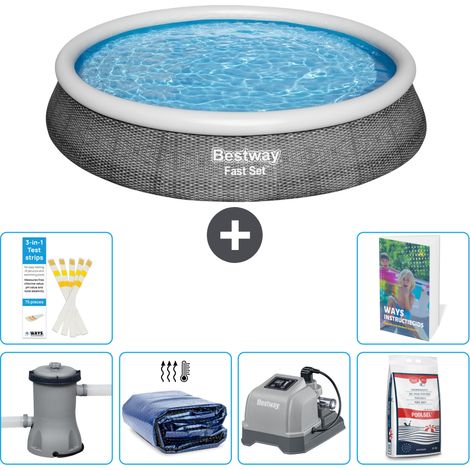 Bestway Bestway Fast Set Ronde - 396x84 cm - 7-pièces S329 (1/5)