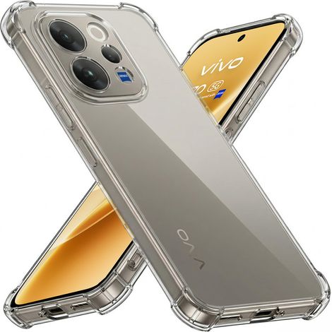Funda para Vivo V70, resistente a caídas, transparente. (1/4)