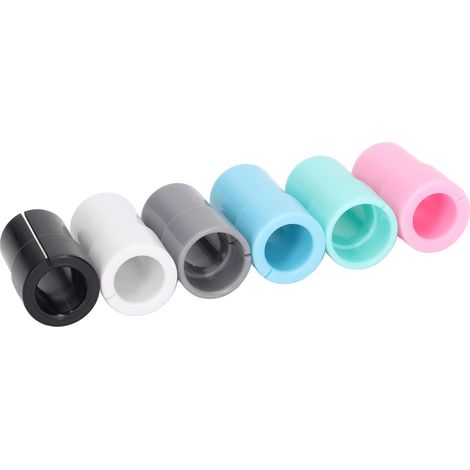 Stiftadapter-Set für Sharpie für Cricut (für Explore Air, Explore Air 2, Explore Air 3 und Maker), 6-teilig (je 1 Stück in Schwarz, Weiß, Grau, Rosa, Grün und Blau) (1/5)