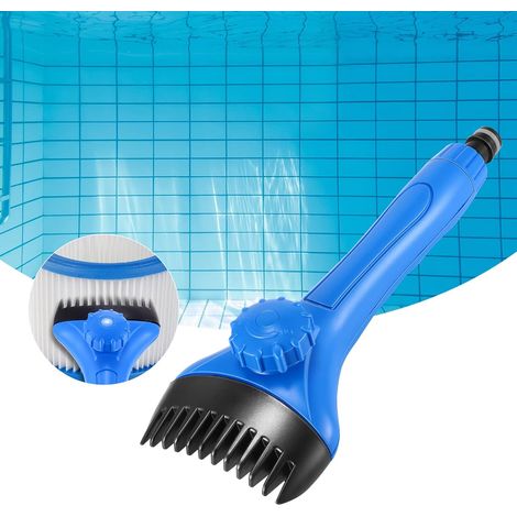 Brosse de nettoyage pour filtres de piscine, bleue, pour éliminer les débris des cartouches et des spas, utilisation manuelle dans les bassins, les fontaines et les baignoires-AquaForge (1/5)