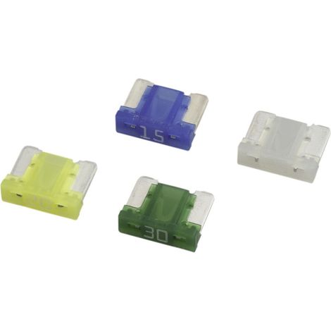SWG Flachstecksicherung Low Profile 4-teilig Mini 15/20/25/30A Autoreparatur