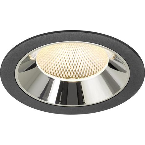 Spot encastré Numinos XL noir/chrome 3000K - 40 deg - 1009941 (1/3)