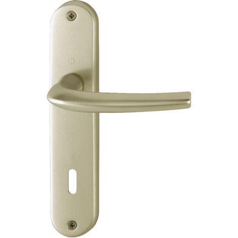 Türset San Diego 1191/347 HOPPE Alu Champagne F2 - L-Schlüssel - 3230338