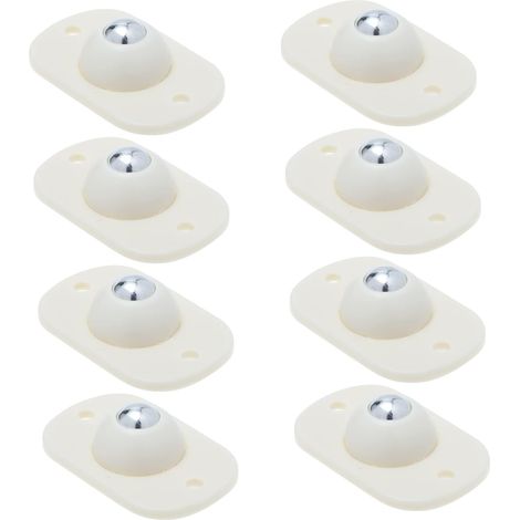 de 8 roulettes auto adhésives pour boîtes de rangement