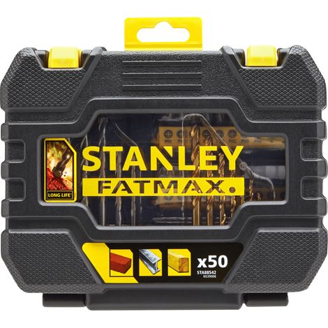 Stanley - Juego de 50 piezas de brocas y puntas de destornillador STA88542-XJ (1/3)