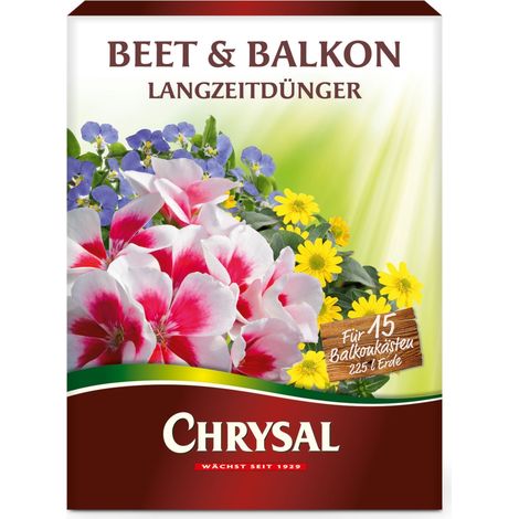 Chrysal Beet und Balkon Langzeitdünger - 900 g